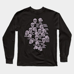 Cool Bones! for her Long Sleeve T-Shirt